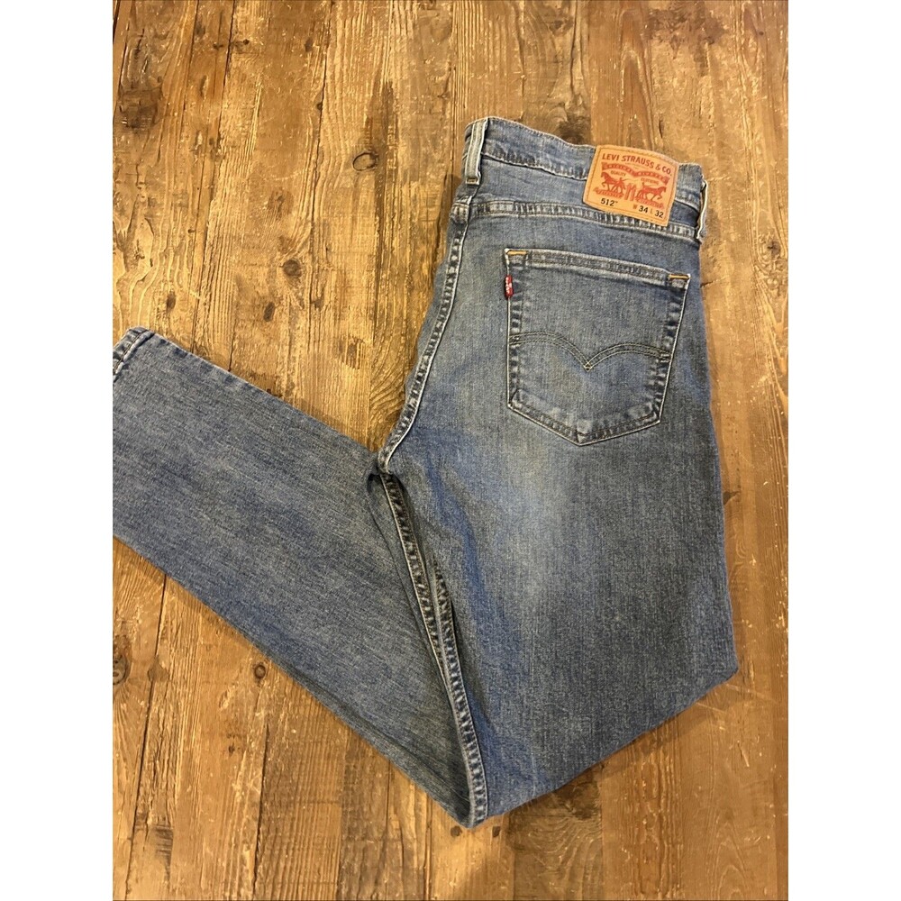 Levi's Men's 512 Slim-Fit Tapered Stretch Jeans Sin City 34x32
